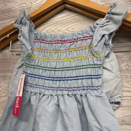 NEW Smocked Puff Sleeve Dress & Bloomers 24M