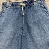 Denim Pull On Drawstring Shorts 10-12