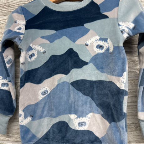 2 Pc LS Cozy PJs Yetis 2T