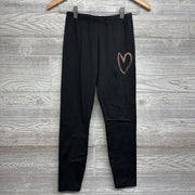Fleece Lined Leggings Heart 10
