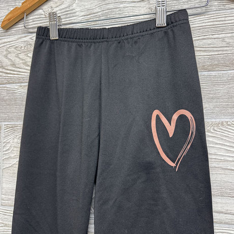Fleece Lined Leggings Heart 10