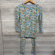 2 Pc LS Bamboo PJs Rhinos Elephants Alligators 12-14