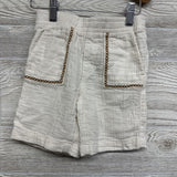 Muslin Button Up Shirt Chest Pocket & Pull On Shorts 5