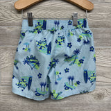 Swim Trunks Palm Trees Boats 5T