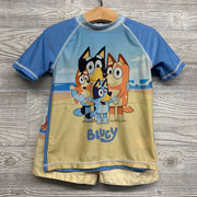 Rash Guard & Swim Trunks Beach 4T