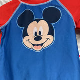 Rash Guard & Swim Trunks Mickey Mouse Anchors 24M