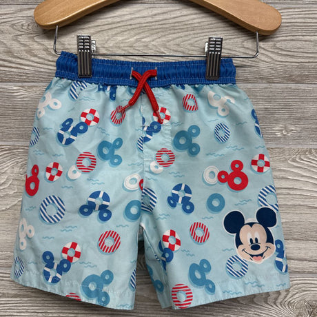Rash Guard & Swim Trunks Mickey Mouse Anchors 24M