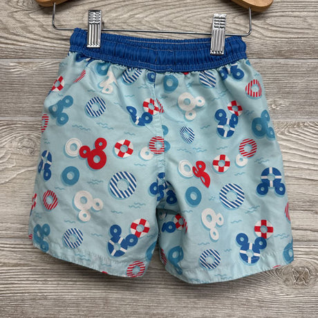 Rash Guard & Swim Trunks Mickey Mouse Anchors 24M