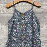 Tank Dress Flowers Buttons 8