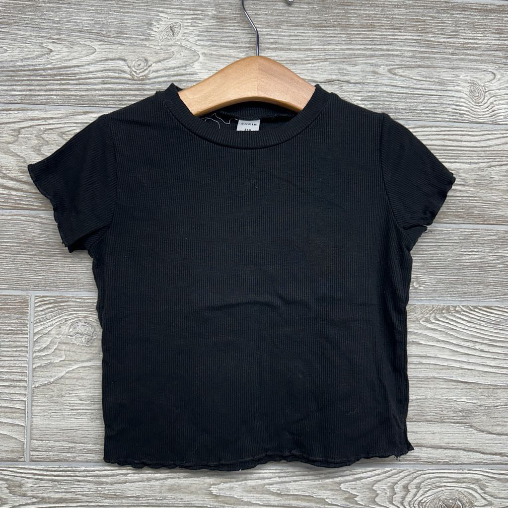 Ribbed Mock Neck Shirt 3-4