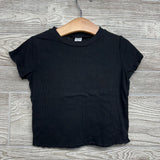 Ribbed Mock Neck Shirt 3-4