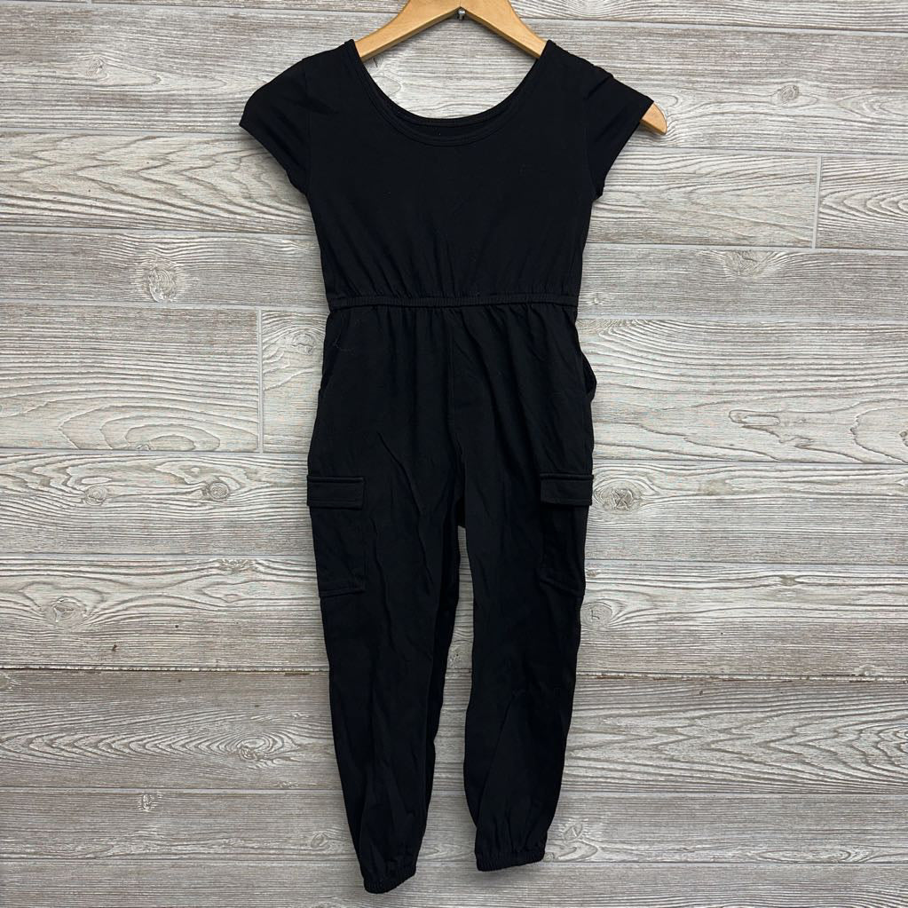 Cargo Jumpsuit Bow 6-7