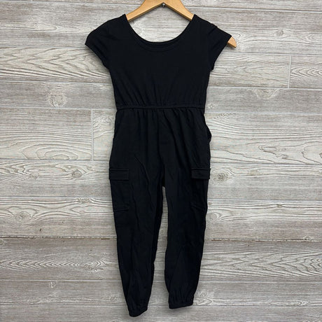 Cargo Jumpsuit Bow 6-7