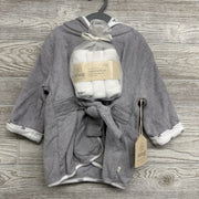 NEW Terry Bath Robe & Washcloths 0-9M
