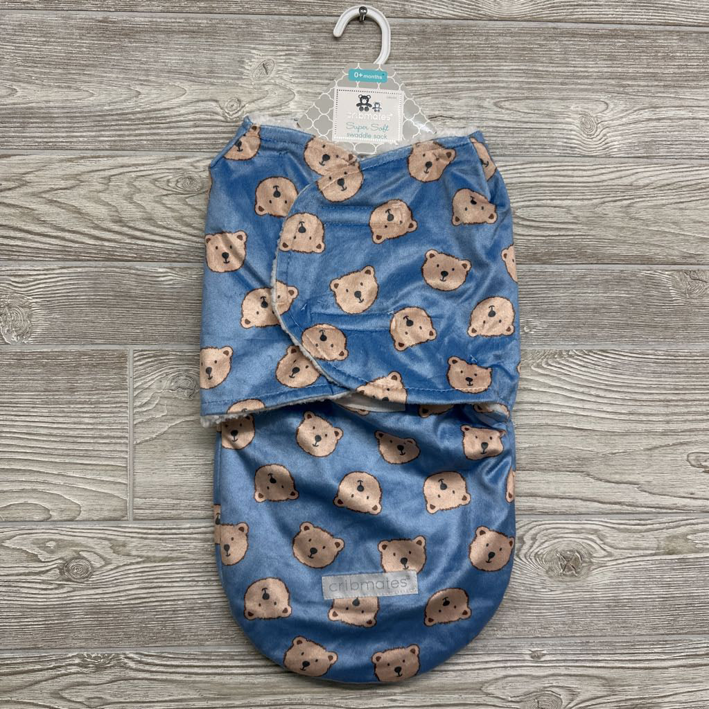 NEW Plush Swaddle Bears 0M+