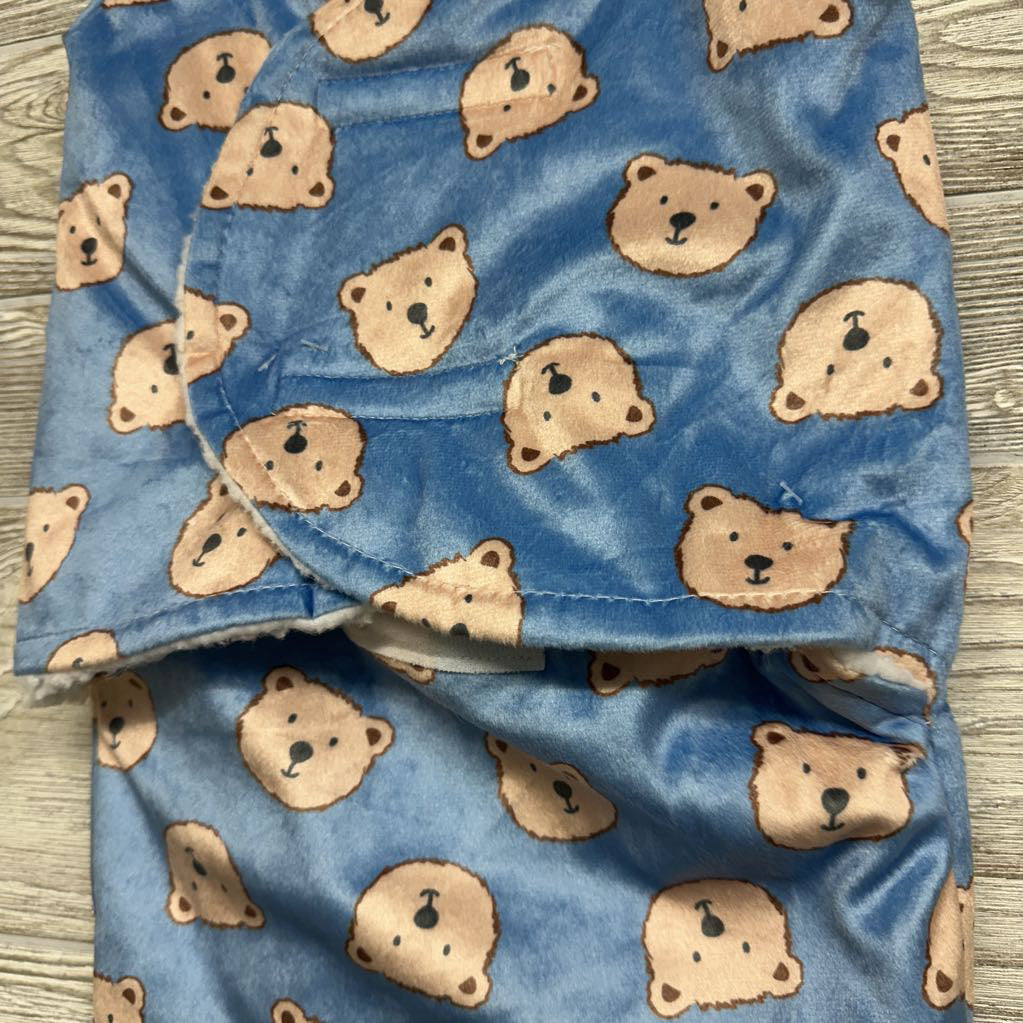 NEW Plush Swaddle Bears 0M+