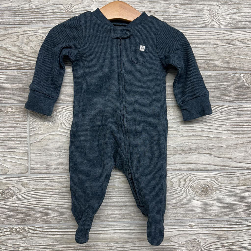 Waffle Knit Sleeper Chest Pocket 3M