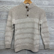 Henley Sweater Stripes 8-10