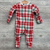 Blanket Sleeper Plaid 3-6M