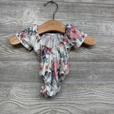 Bodysuit Leo Flowers 3-6M