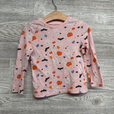 LS Shirt Pumpkins Bats Ghosts 4T