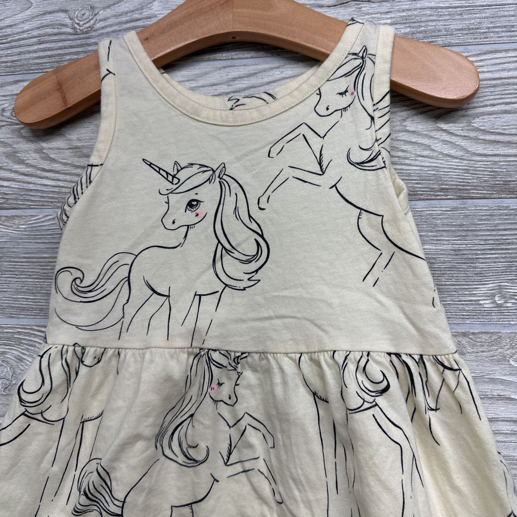Tank Dress Unicorns 3-4T