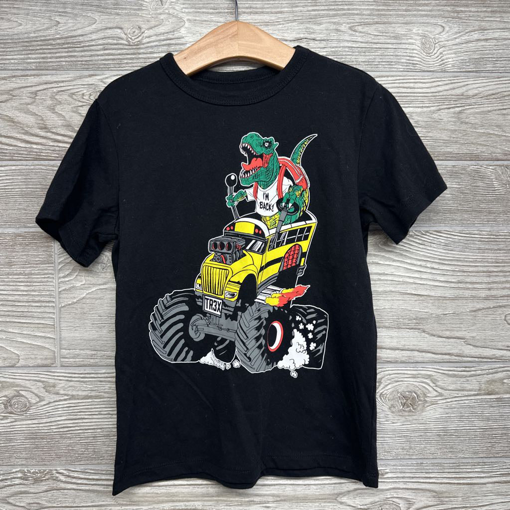 Shirt Dinosaur School Bus I'm Back 5-6
