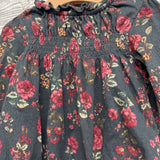 LS Textured Smocked Romper 18M