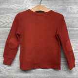 LS Waffle Knit Shirt Chest Pocket 3T