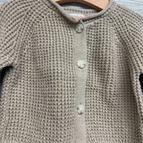Chunky Knit Sweater Cardigan 4T