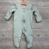 Sleeper Gingham Chest Pocket 9M