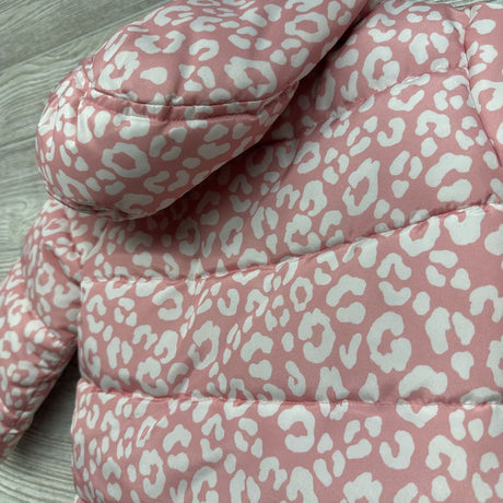 Winter Coat Animal Print Cat Pockets 2t