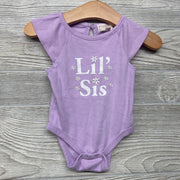 Cap Sleeve Bodysuit Lil' Sis 9M