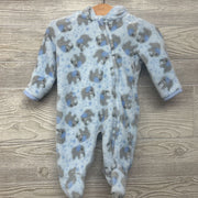 LS Plush Outfit W/ Hood Elephants 0-3M