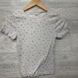 Pointelle Shirt Flowers 14-16