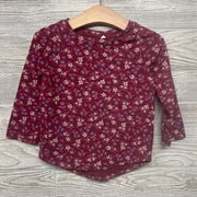 LS Shirt Flowers 2T