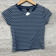 Ribbed V Cut Shirt Stripes 10-12