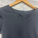 NEW Shirt V Cut Lettuce Trim 10-12 Plus