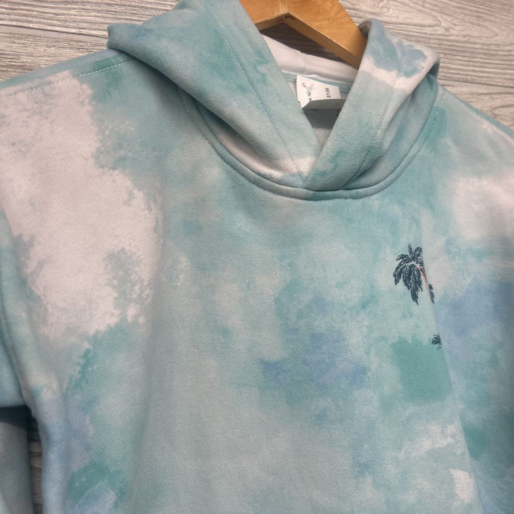 Hoodie Tie Dye Palm Trees 13-14