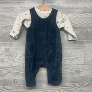 LS Shirt Mountains Bears & Cord Overalls 0-3M