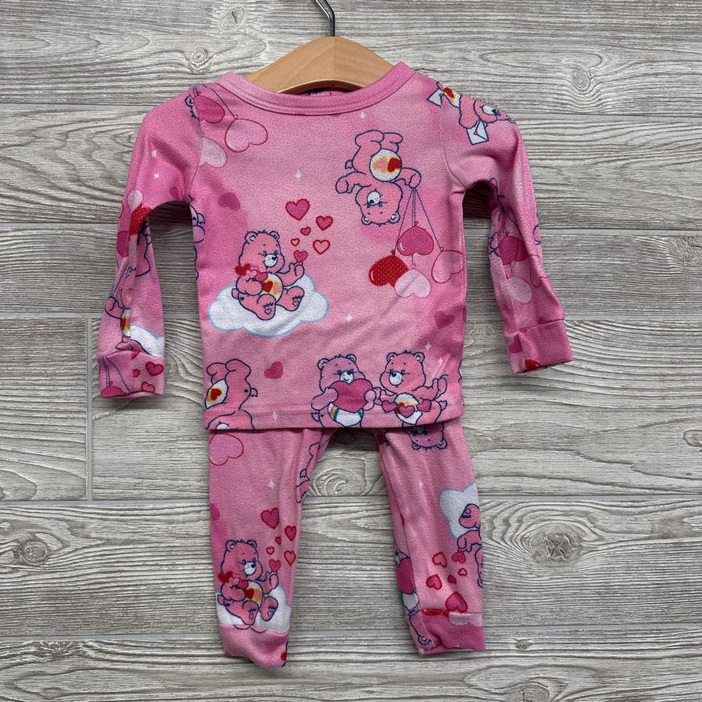 2 Pc LS PJs Heart Balloons 18M