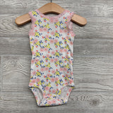 5 Pk Lace Trim Tank Bodysuits Watermelons Giraffes Flowers