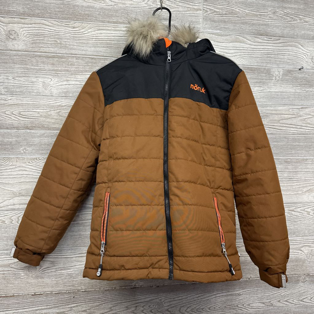 Winter Coat W/ Faux Fur Hood 12