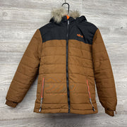 Winter Coat W/ Faux Fur Hood 12