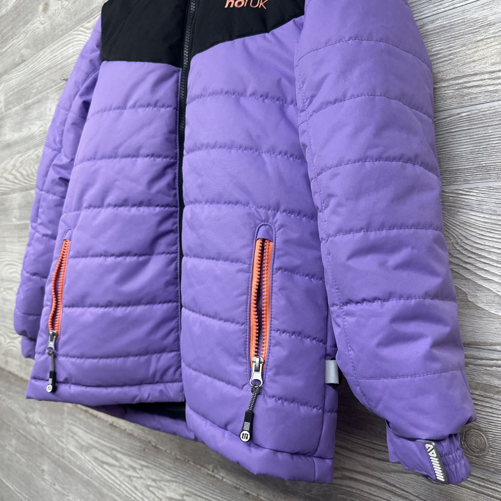 Winter Coat W/ Faux Fur Hood 8