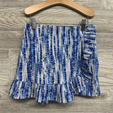 Textured Wrap Skort Printed 11-12
