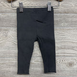 Ribbed Leggings Lettuce Trim 6M