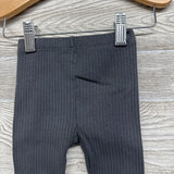Ribbed Leggings Lettuce Trim 6M