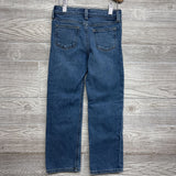 Straight Jeans Patched Knees 6T