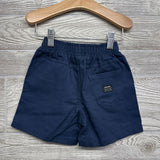 NEW Crochet Button Up Shirt Stripes & Pull On Shorts 24M